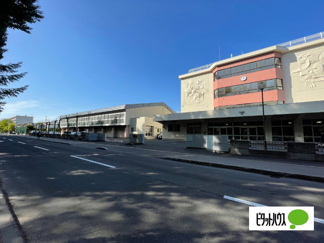 中学校　札幌市立稲積中学校（中学校）まで211m