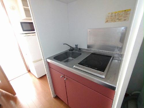 キッチン　シングルレバー設置