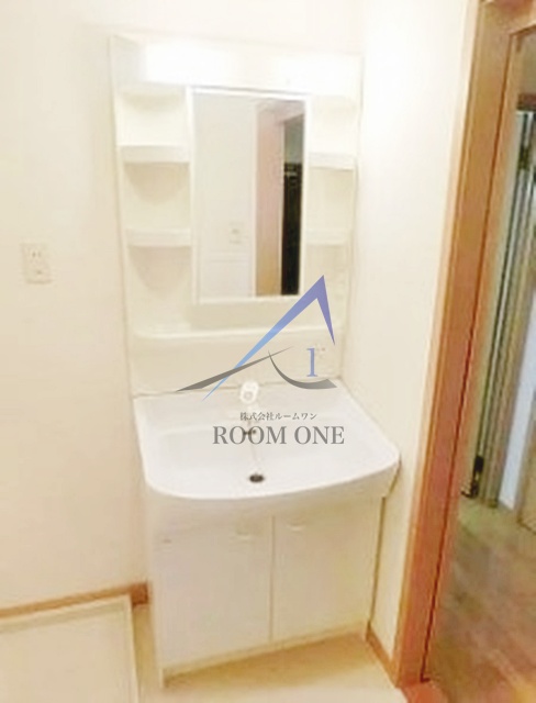 洗面設備　洗面台です。