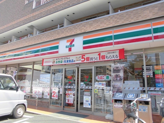 コンビニ　セブンイレブン平和橋通り東新小岩店（コンビニ）まで461m