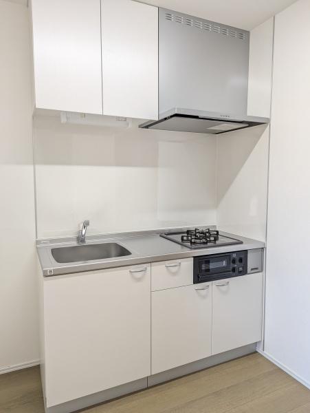 キッチン　2口コンロ付き！