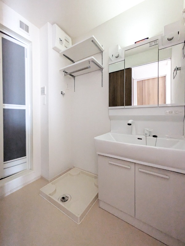 洗面設備　図面と現状に相違がある場合には現状を優先