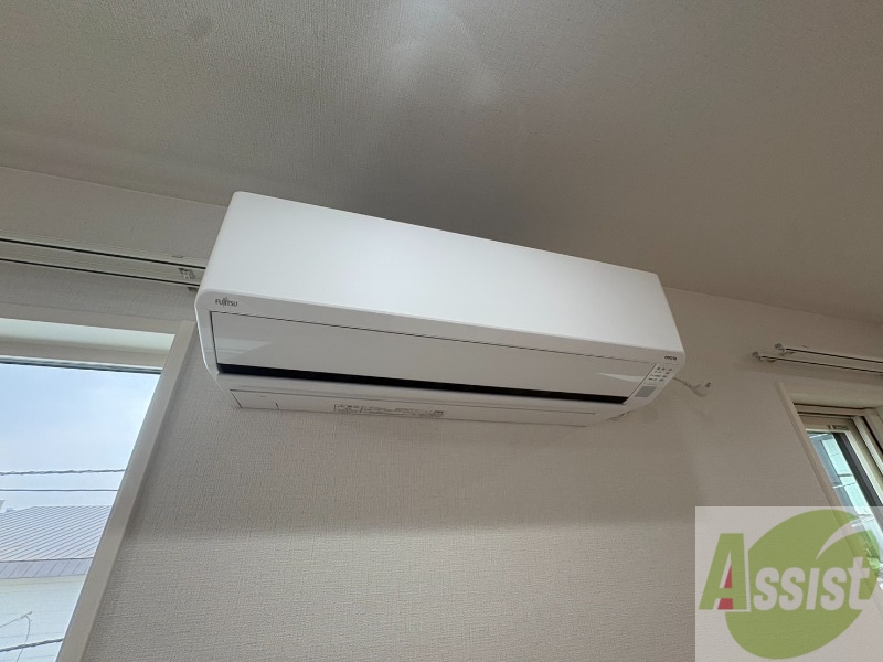 その他設備　エアコンがありますので夏でも快適に過ごせます！