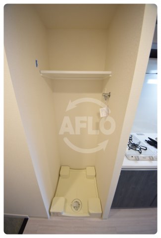 その他設備　プレサンス上町台筆ヶ崎NORTH　洗濯機置場