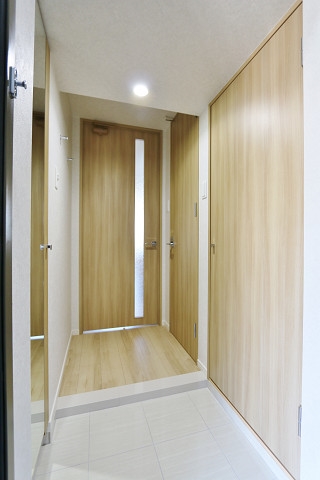 玄関　開放感のある玄関ですね