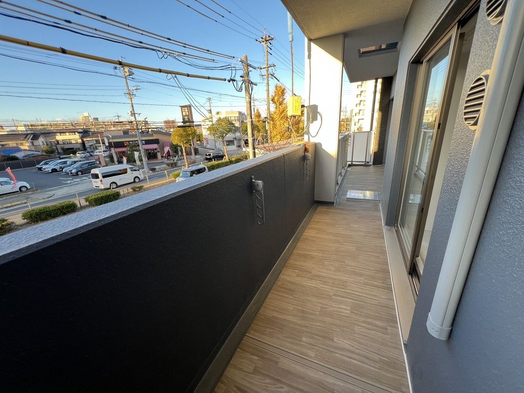 バルコニー　眺望