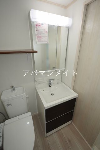 洗面設備　独立洗面台！