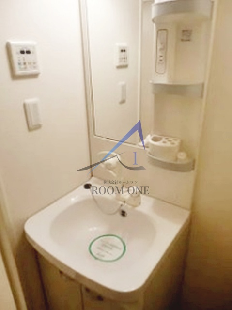 洗面設備　洗面台です。