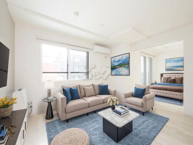 居室・リビング　※モデルルームにつき引き渡し時とは異なる場合があります。