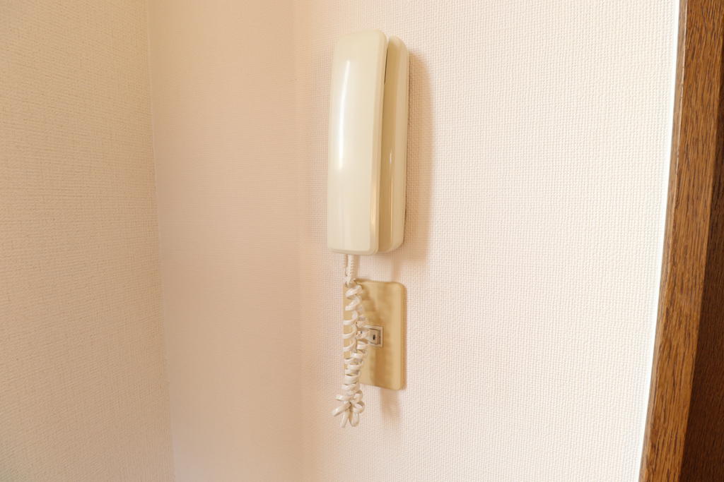 セキュリティ　ドアホンです！