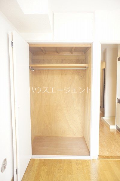 収納　クローゼットタイプの収納です。