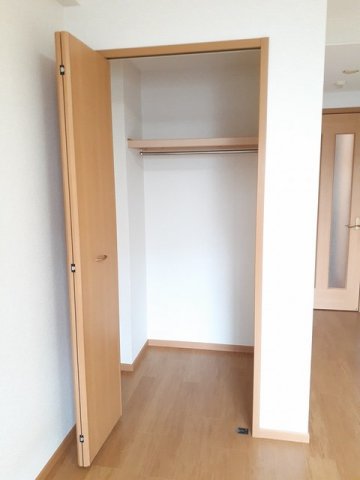 収納　たっぷりとした収納スペースです