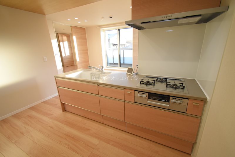 キッチン　建築中のため参考写真です