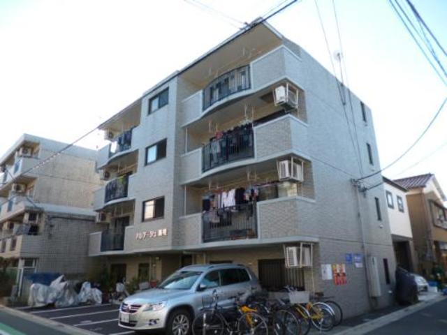 建物外観　４階建ての賃貸マンション
