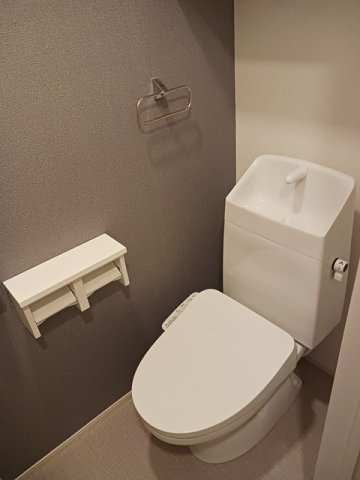 トイレ　ゆったりとした空間のトイレです