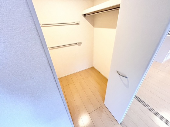 収納　ウォークインクローゼット