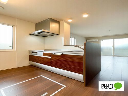 キッチン　完成物件はＩＨ