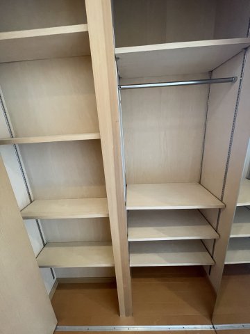 収納　十分な収納スペースがあります