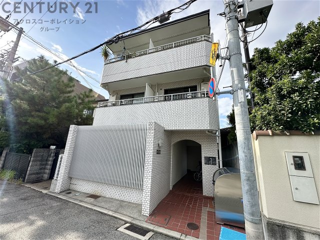 建物外観　TVモニター付きインターフォン付きでセキュリティ面も安心です