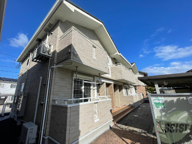 建物外観　宮城県名取市美田園１丁目「アニメート２」