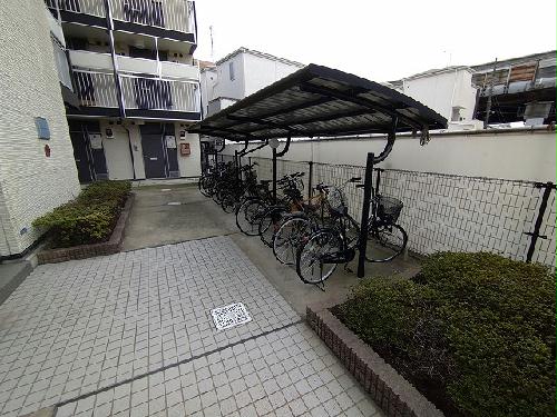 その他共有部分　駐輪場　原付＆自転車のみ駐輪可能