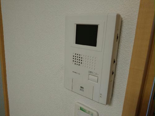 セキュリティ　モニターホン設置