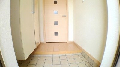 玄関　ゆったりとした玄関です