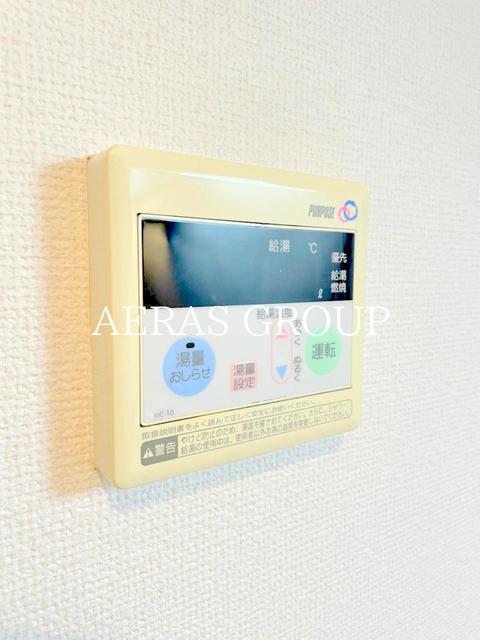 その他設備　給湯パネル