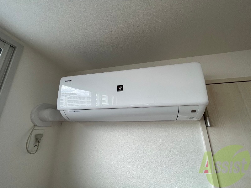 その他設備　エアコンがありますので夏でも快適に過ごせます！