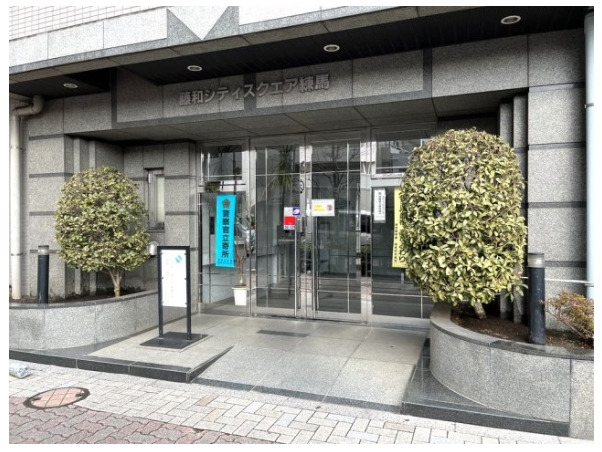 エントランス　毎日通るエントランスはこのようになっています