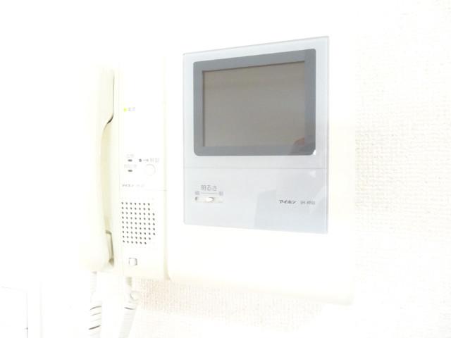 セキュリティ　訪問チェックができるモニターホン！