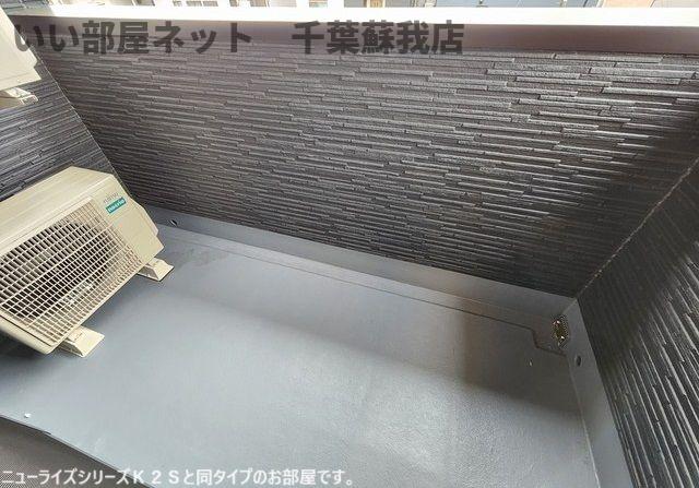バルコニー　落ち着いた時間を過ごせるバルコニーです