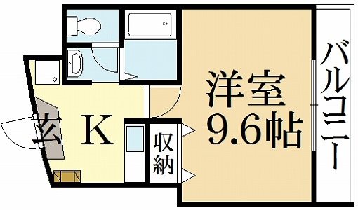 メゾンK-Threeの間取り写真
