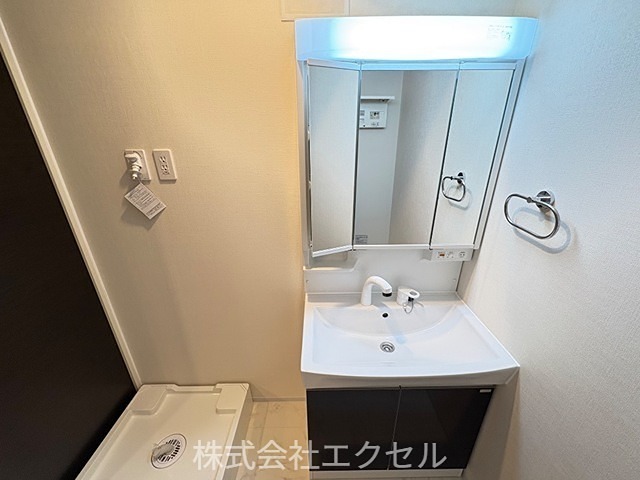 洗面設備　独立洗面台です。