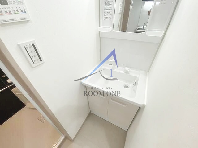 洗面設備　洗面台です。
