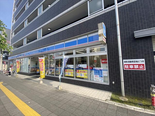 コンビニ　ローソン草加高砂二丁目店（コンビニ）まで414m