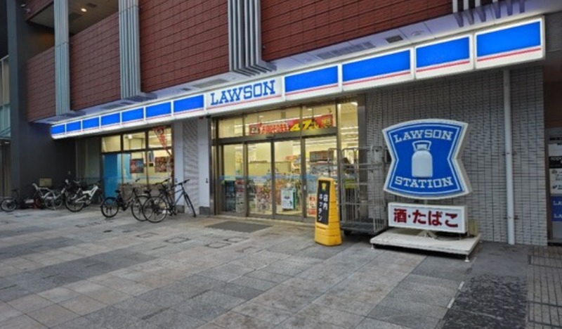 コンビニ　ローソンストア100浪速稲荷店（コンビニ）まで235m
