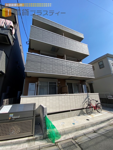 建物外観　オートロック付きのセキュリティ賃貸