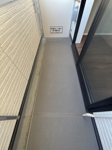 洗面設備　ゆったりとスペースのある洗面所