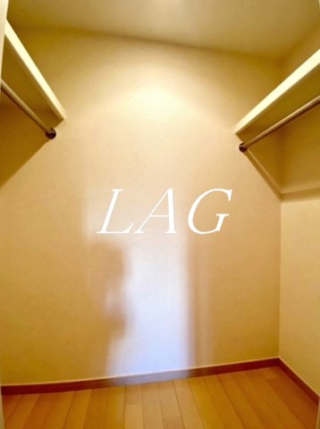 収納　ウォークインクローゼットです。