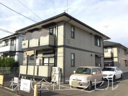 建物外観　全部のお部屋が角部屋の建物です。