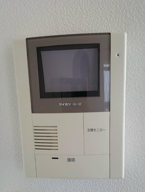 セキュリティ　カラーモニターつきインターホン