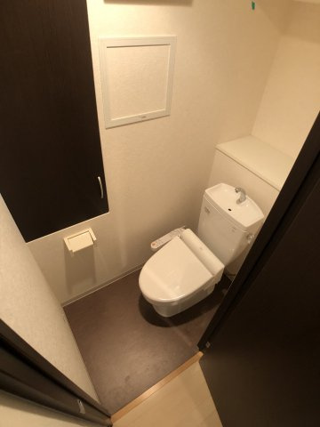 トイレ　ウォシュレット付きのトイレです！