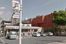 コンビニ　セブンイレブン 大阪諏訪4丁目店（コンビニ）まで77m