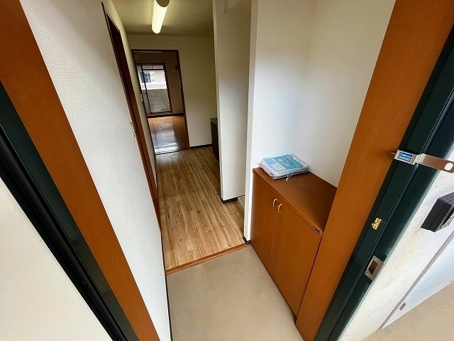 JRBハイツ矢野I番館の玄関写真