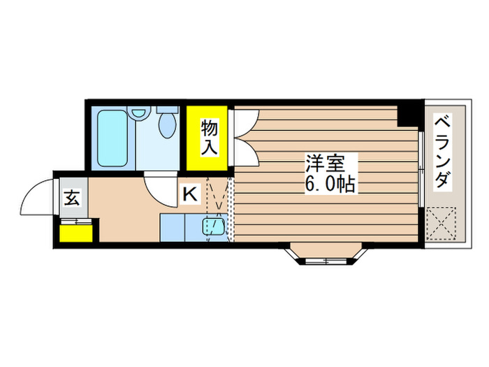 メゾンリバーサイドの間取り写真