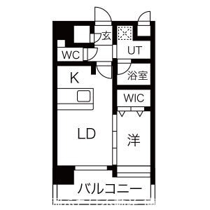 パグーロ城西の間取り写真