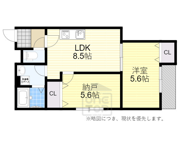 ＪＲ東海道本線 吹田駅 徒歩15分 3階建 新築の間取り写真