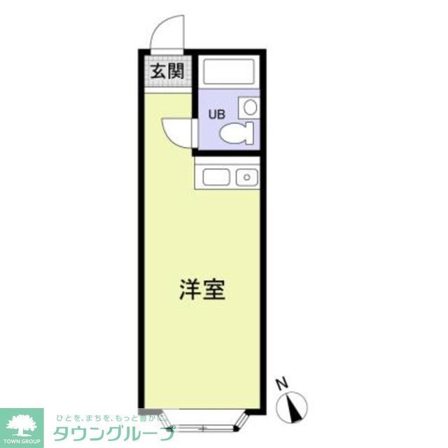サンライズ鶴瀬の間取り写真