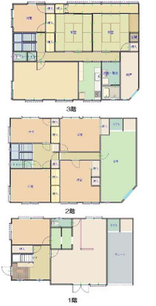 鳴神店舗付き戸建の間取り写真